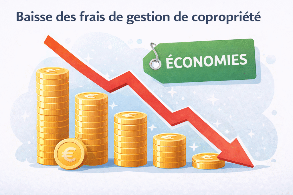 Comparaison des coûts de pré-état daté entre syndic et service indépendant.