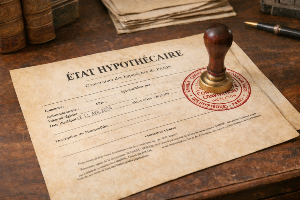Comment obtenir un état hypothécaire ? (Guide Complet 2026)