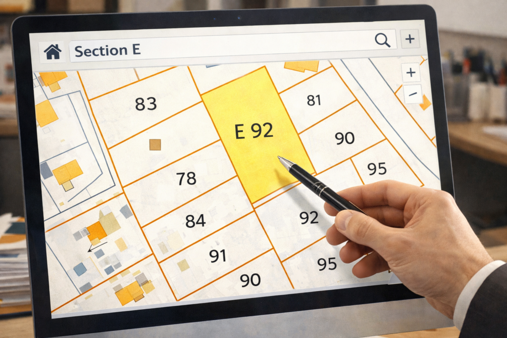 Comment trouver les références cadastrales : 3 méthodes simples